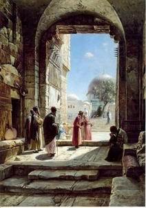 Arab or Arabic people and life. Orientalism oil paintings 124, unknow artist